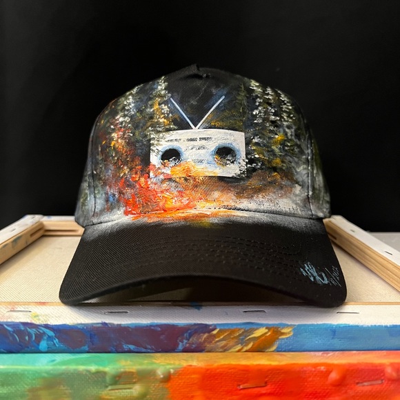 Accessories Custom Item By Lister Hand Painted Baseball Cap Poshmark